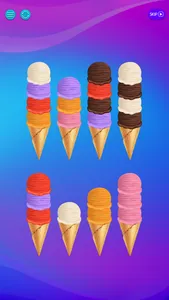 Ice Cream Sorting screenshot 1
