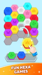 Hexa Sort Master: Merge Puzzle screenshot 1