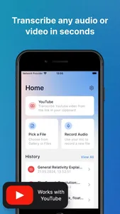 Video Transcriber & Summarizer screenshot 1