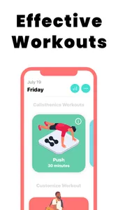 Fitava: Calisthenics Workout screenshot 1