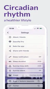 Circadian life rhythm screenshot 3