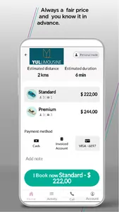 Yul Limousine screenshot 4