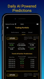 Crypto Trading AI : CPreds screenshot 1
