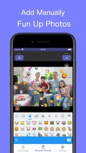 Stamp on face - Face Stamp screenshot 2