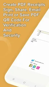 Receipt Maker:Sign Send, Print screenshot 0