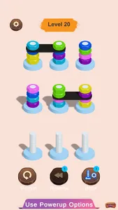 Nuts And Bolt Sort Puzzle Game screenshot 1