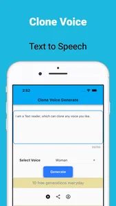 Clone Voice Reader/eBook screenshot 0