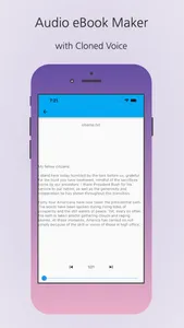 Clone Voice Reader/eBook screenshot 1