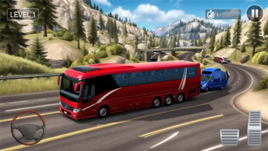 Luxury Bus Driving Games screenshot 0