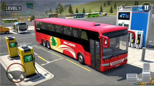 Luxury Bus Driving Games screenshot 1