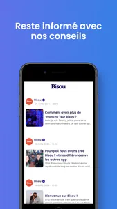 Bisou : agence de rencontre screenshot 3