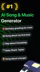 AI Music & Song Generator screenshot 0