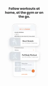 inhometrainer screenshot 2