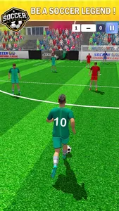 Soccer Star Football Kick Game screenshot 1