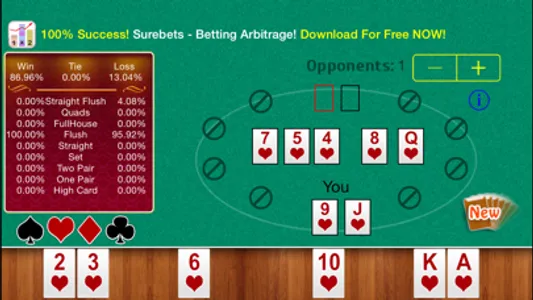 Free Holdem Calculator screenshot 2