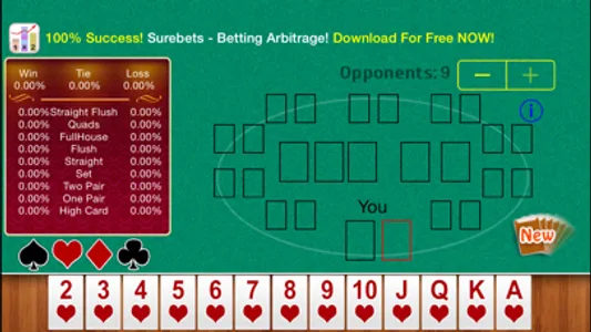 Free Holdem Calculator screenshot 4