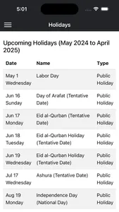 Afghan Calendar screenshot 5