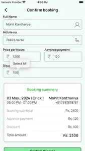 CrickBox-Box Cricket Admin App screenshot 4