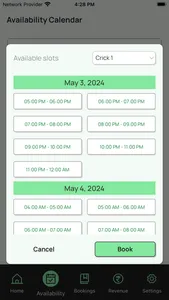 CrickBox-Box Cricket Admin App screenshot 6