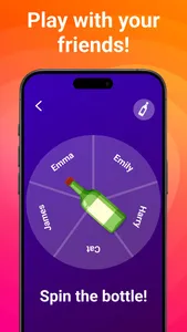 Spin the Bottle - Fun Party screenshot 1