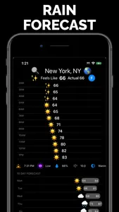 Dark Storm: Dark Sky Weather screenshot 3