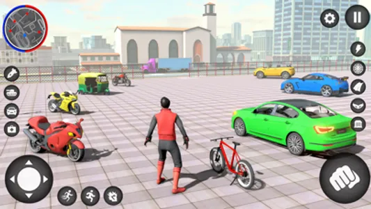 Spider Rope Hero Fighter Game screenshot 1