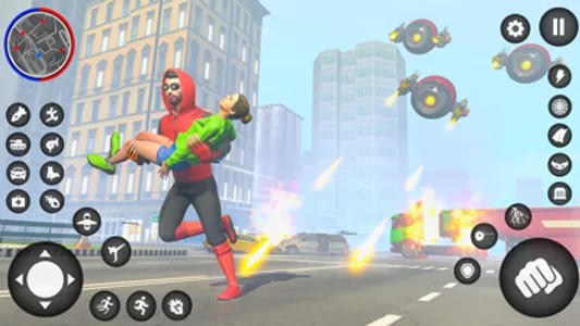 Spider Rope Hero Fighter Game screenshot 3