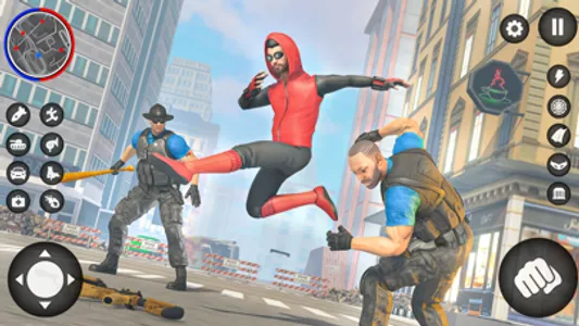 Spider Rope Hero Fighter Game screenshot 4