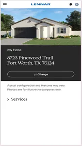 Lennar Account screenshot 2