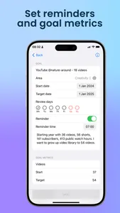 Goal Tracker - Life Progress screenshot 1