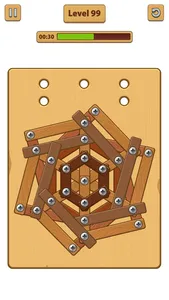 Nuts Bolts ASMR - Wood Nuts screenshot 3