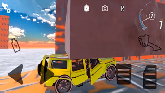 Mega Ramp - Crashing Cars screenshot 2