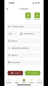Banco Plaza App screenshot 2