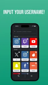 Username Finder screenshot 0