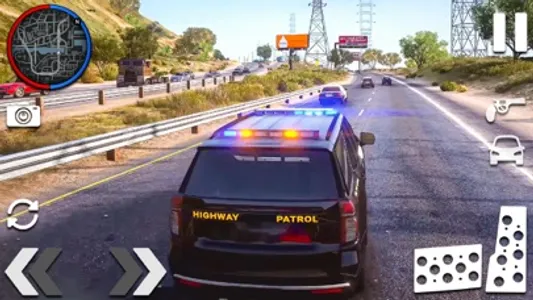 Police chase cop car games screenshot 0