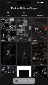 Dark & Black : aesthetic Art screenshot 5