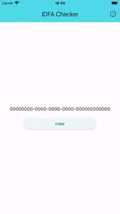 IDFA確認 screenshot 0