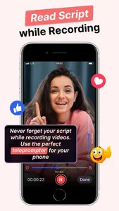 Teleprompter: AI Script prompt screenshot 0