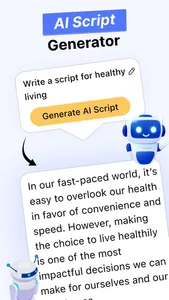 Teleprompter: AI Script prompt screenshot 1