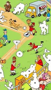 Sticker Book: Coloring Puzzle screenshot 1