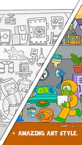 Sticker Book: Coloring Puzzle screenshot 3