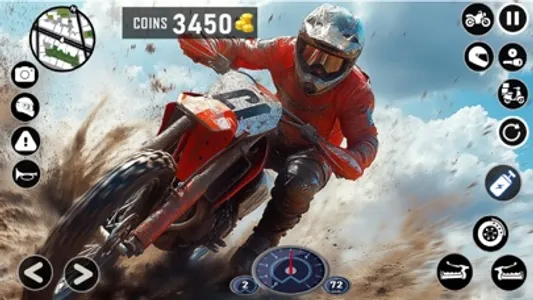 Highway Bike Stunt Racing Game screenshot 2