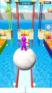 Snow Sprint: 3D Race Rush screenshot 0