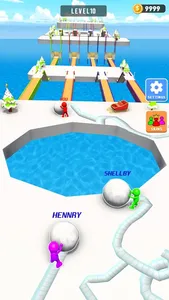 Snow Sprint: 3D Race Rush screenshot 1