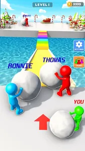 Snow Sprint: 3D Race Rush screenshot 2