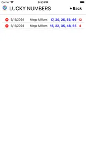 Lucky Numbers Generator screenshot 5