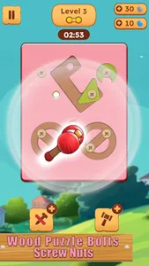 Crazy Screws: Wood Bolts&Nuts screenshot 2