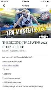 The Padel Society screenshot 2