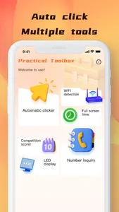 Auto Clicker:Practical tools screenshot 1