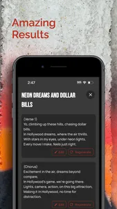 AI Rap Lyric Generator screenshot 3